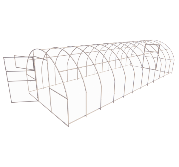 Каркас теплицы Летняя 20x20 мм 3x8 м