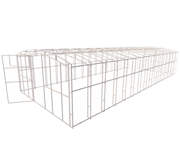 Каркас теплицы Прямостенная 20x20 мм 4x8 м