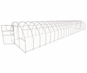 Каркас теплицы Летняя 20x20 мм 3x16 м