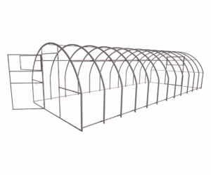 Каркас теплицы Летняя 20x40 мм 3x8 м