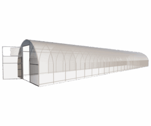 Теплица из поликарбоната Летняя 20x20 мм 3x16 м